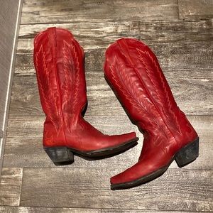 Valeria Dan Post Snip Toe Western Boots